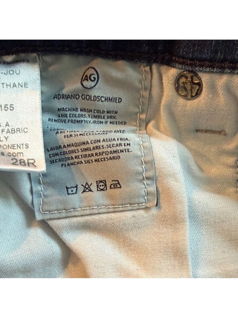 AG The Prima Mid Rise Cigarette Pant Size 28 - Picture 10 of 11